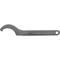Hook wrench with nose DIN1810A for wing nuts DIN1804